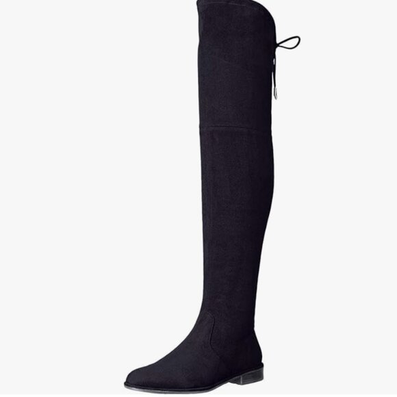 Marc Fisher Yuna Overnight the knee boot suede black Size 8 - Picture 2 of 7